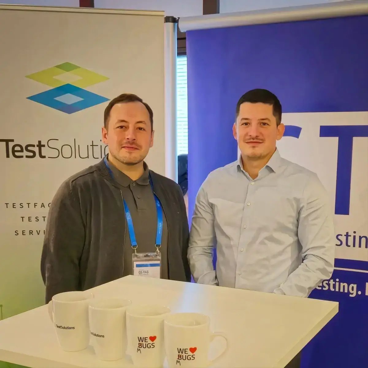 Mitarbeiter auf dem Software QS Tag 2024