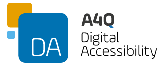 Logo A4Q Digital Accessibility
