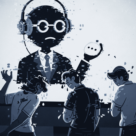 Unhelpful AI chat bot