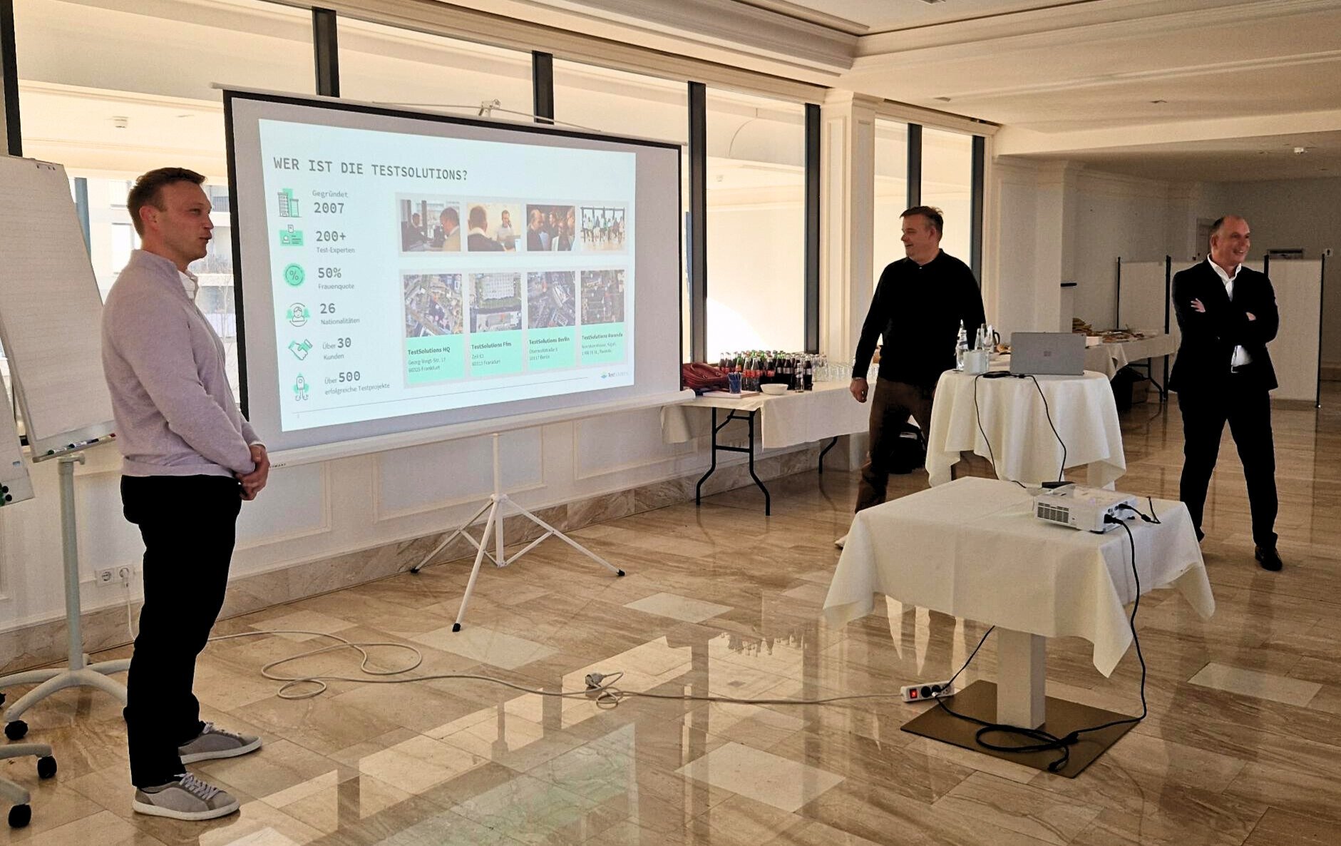 Vorstellung TestSolutions bei SPIRIT-TESTING