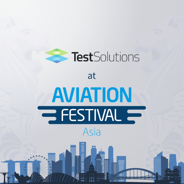TestSolutions at Aviation Festival Asia 2026 in Singapore