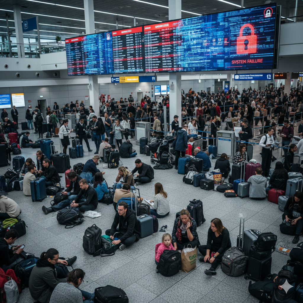 Chaos am Flughafen