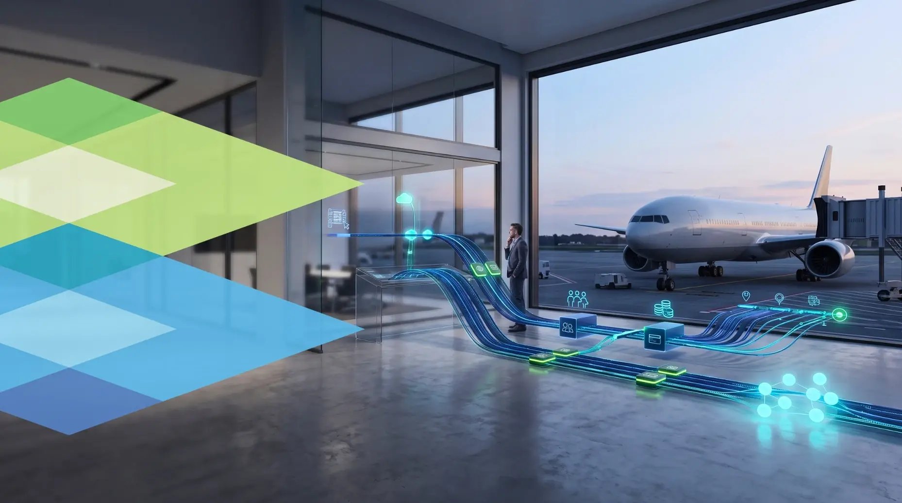 airline data flow