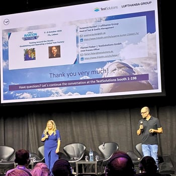 Bild vom Vortrag zur Global Test Factory