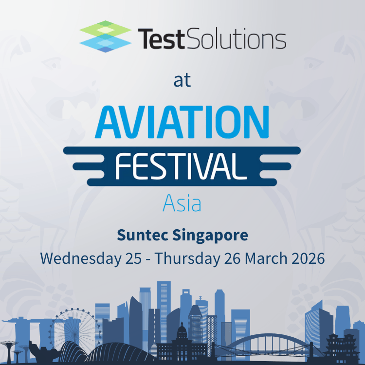 TestSolutions auf dem Aviation Festival Asia 2026